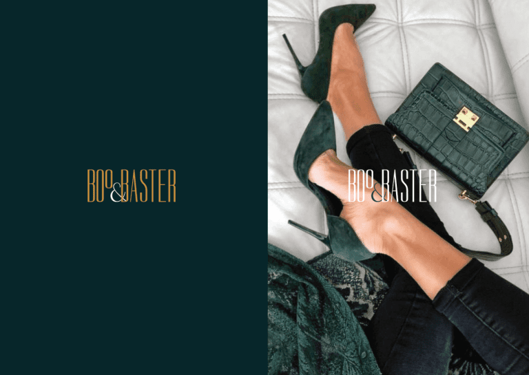 Boo & Baster branding / zīmols logo izveide